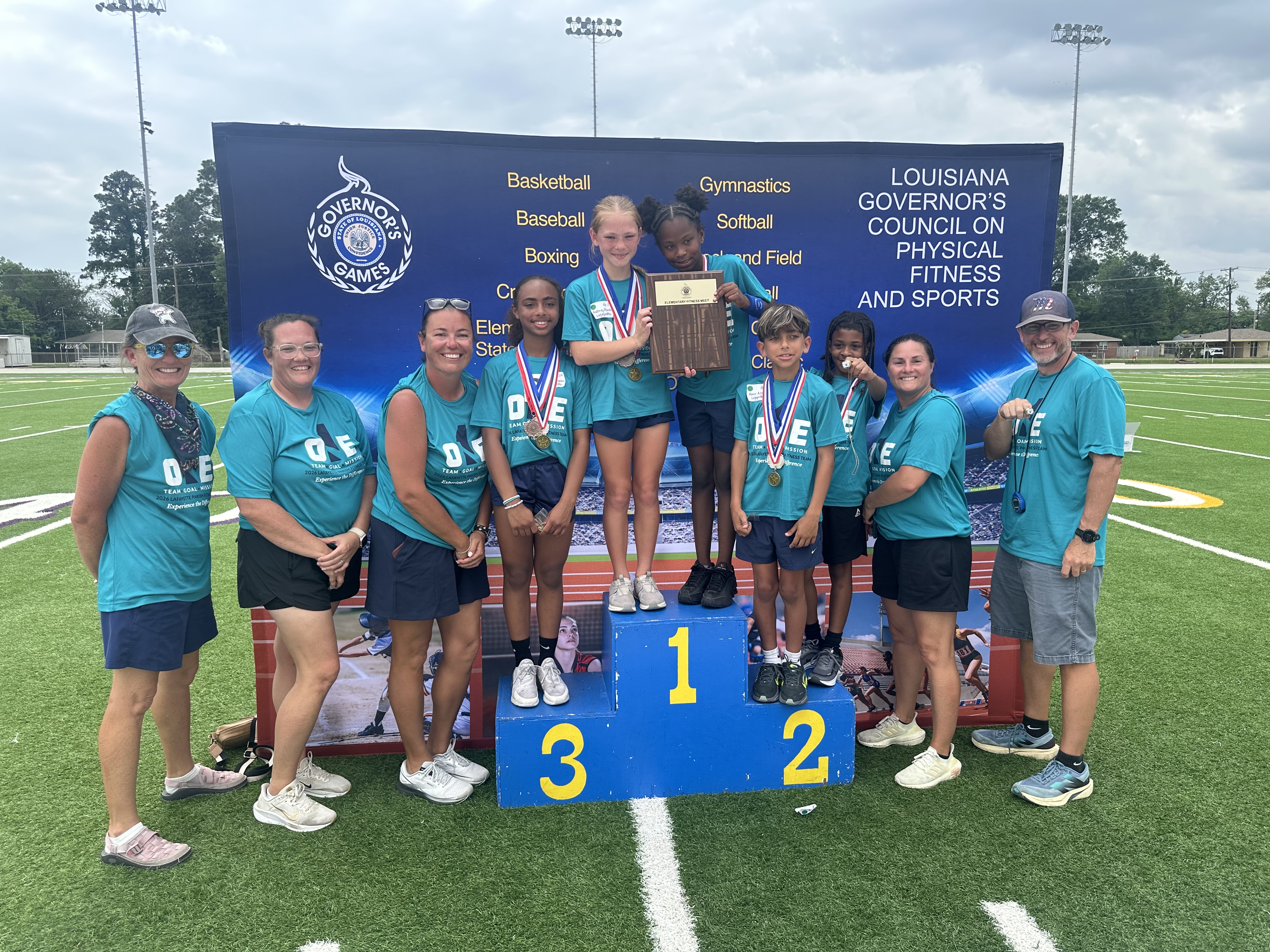 Lafayette, Fitness Meet Champs